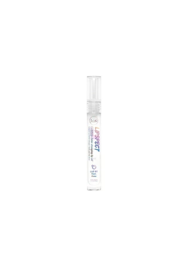 J. كاتس ملمع شفاه J.Cats Lipspect Lip Switch متغير اللون، لون خوخي رقم 101، 3 مل - Image 1